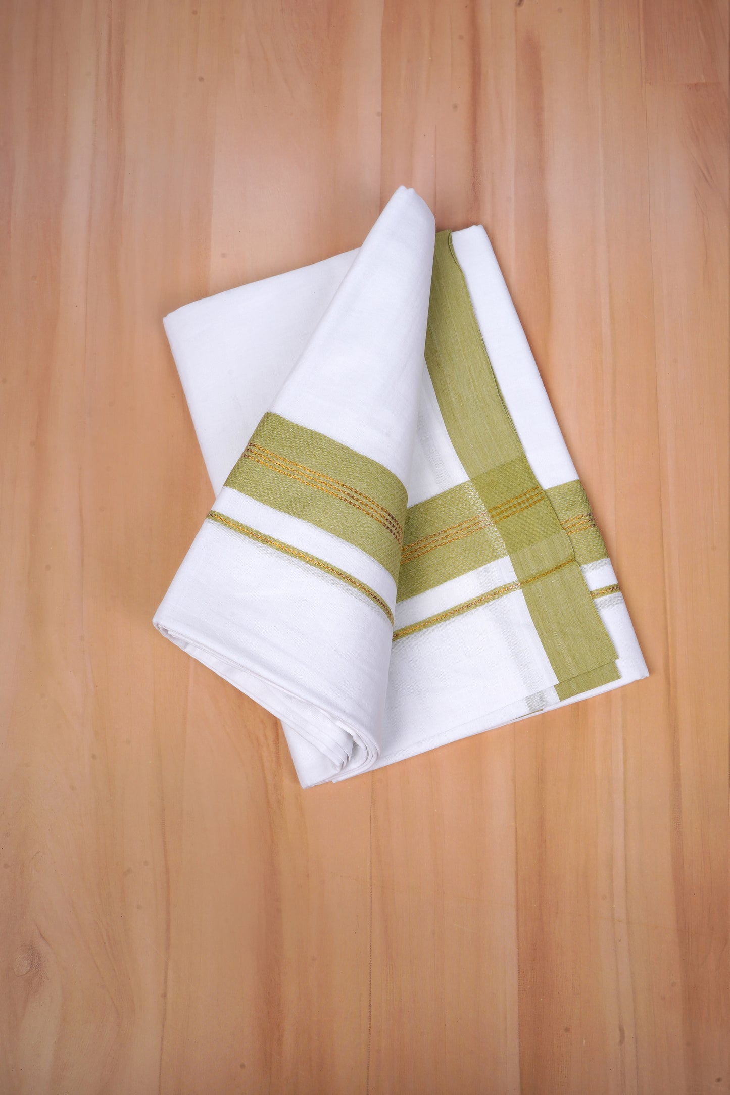 FCD-606 W/D DHOTI 3.80 MTR - Light Green