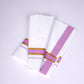FS-115 W/S DHOTI 2.00 MTR - GOLD PINK