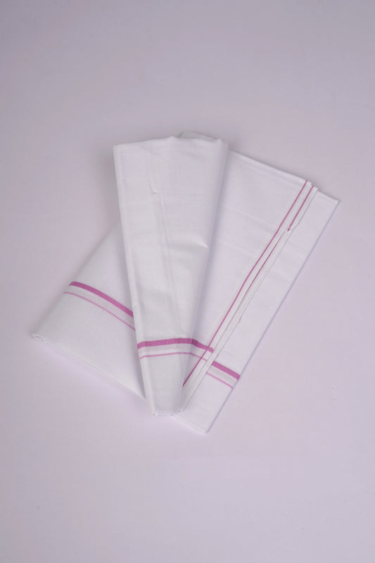 SS-23 W/S DHOTI  1.90 MTR - Pink