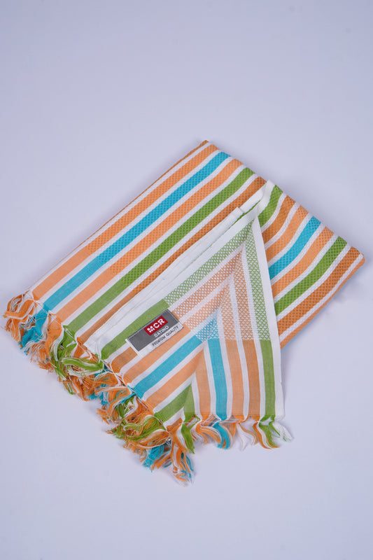 COLOUR DOBBY COTTON - CBT-21 BATH TOWEL - 30X60 - YELLOW