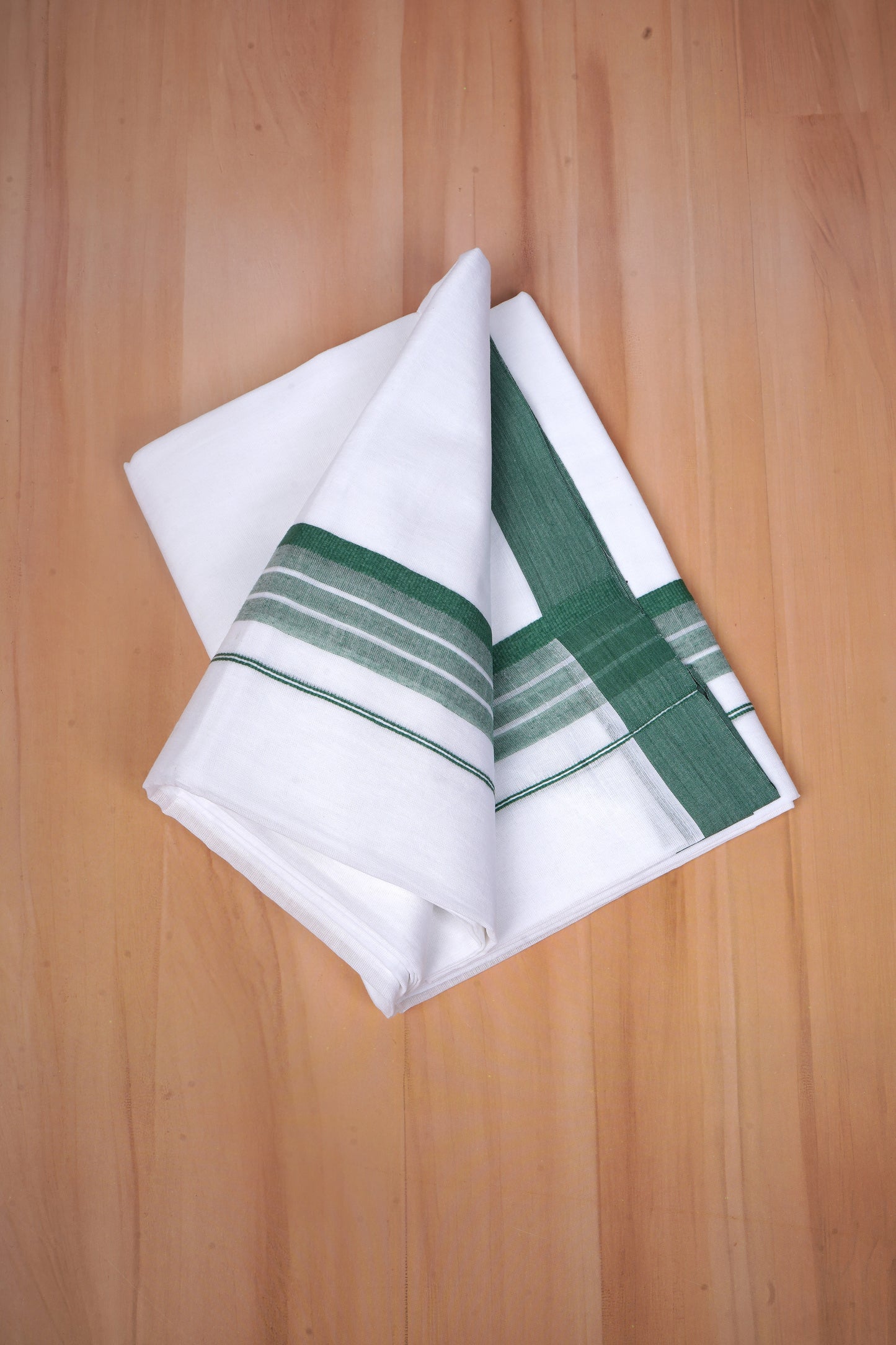 FCD-586 W/D DHOTI 3.80 MTR - Light Green