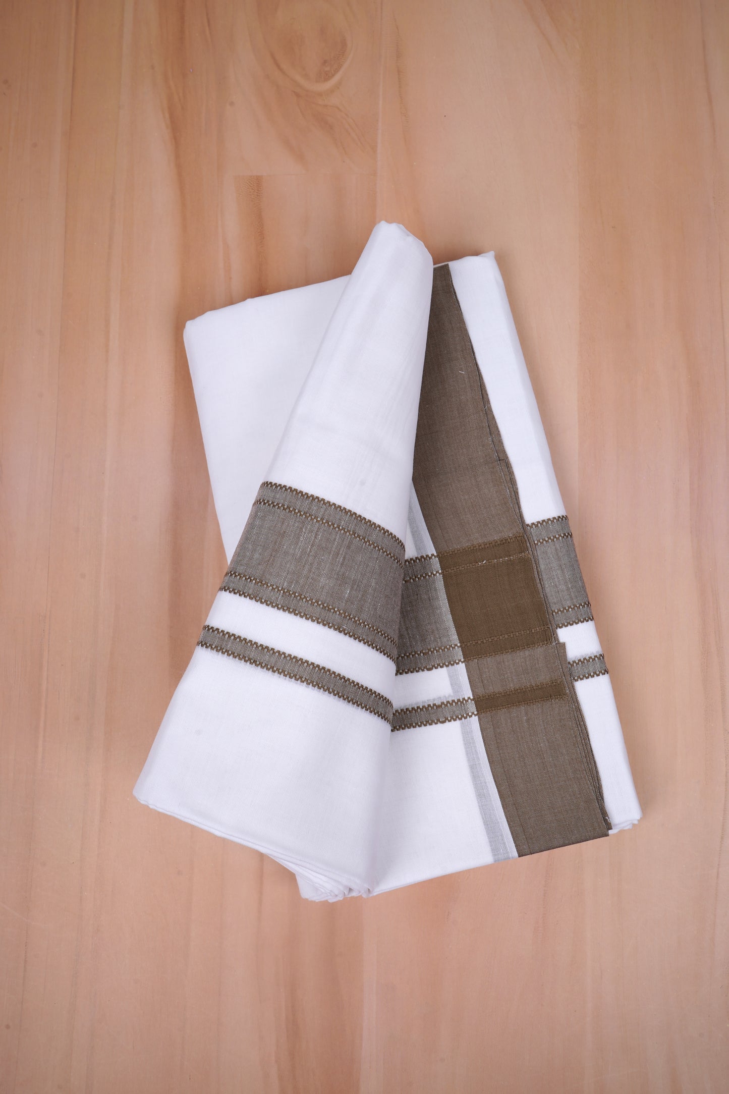 FCD-05 W/D DHOTI 4.00 MTR-Brown