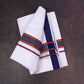 FD-176 W/D DHOTI 3.80 MTR-Dark Blue