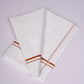 SS-14 W/S DHOTI  2.00 MTR - orange