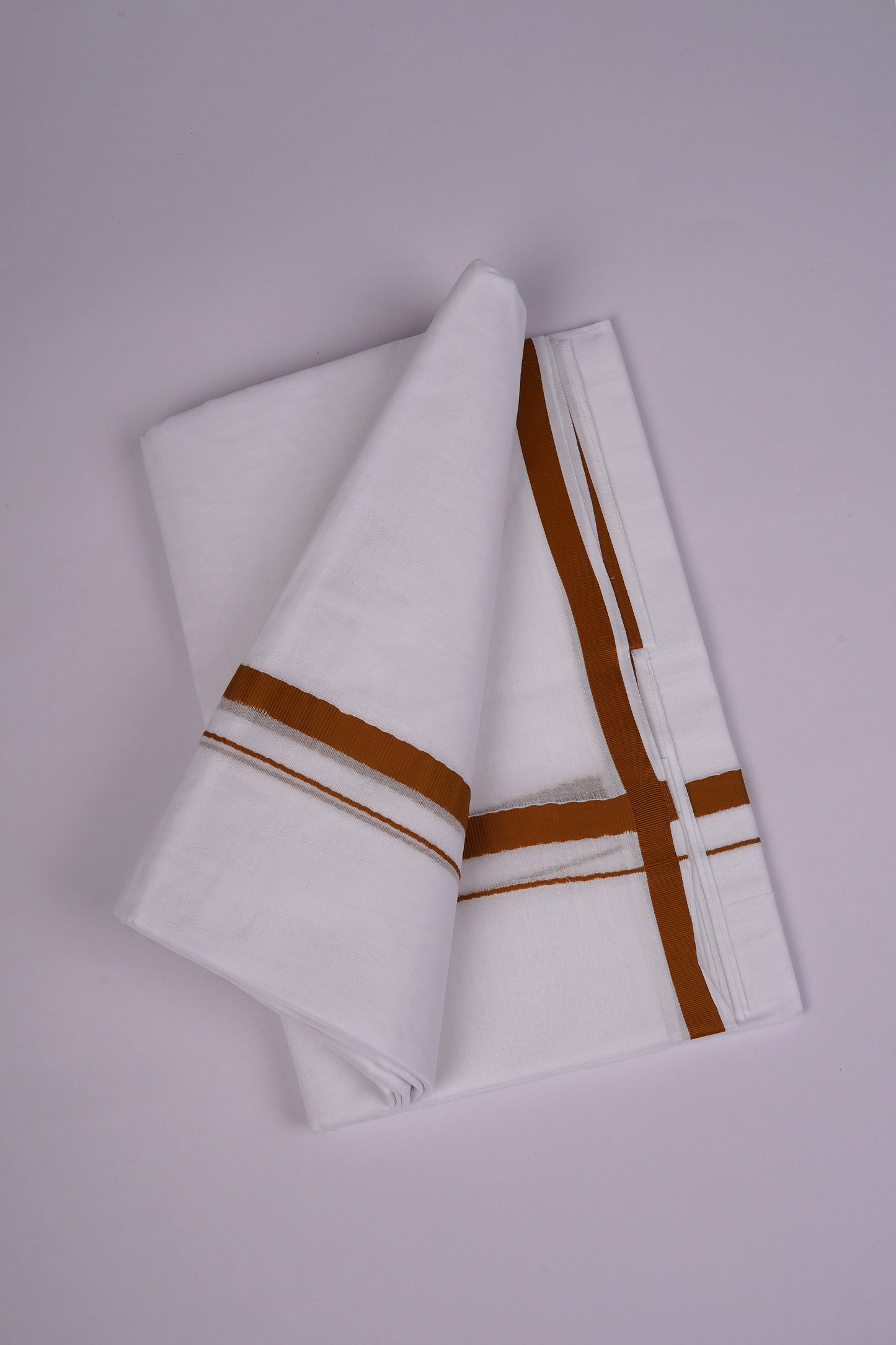 HD-28 W/D DHOTI  3.80 MTR-Brown