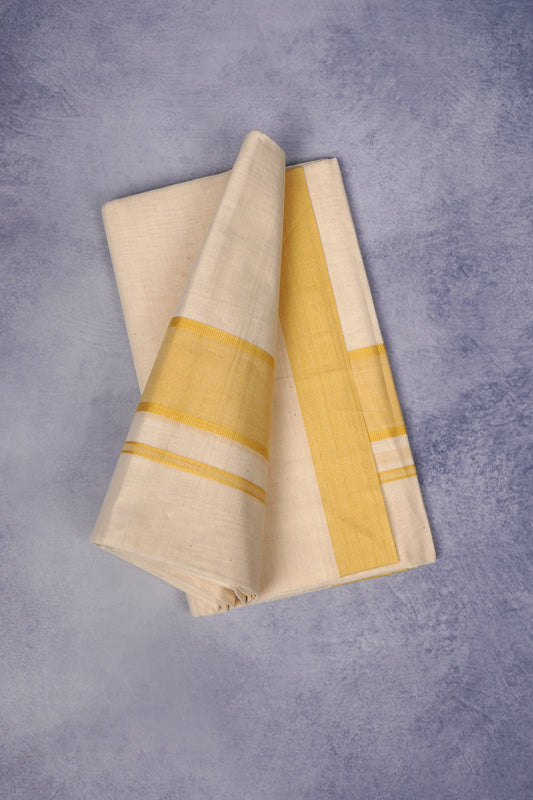 FCD-86C C/D DHOTI  4.00 MTR-Yellow