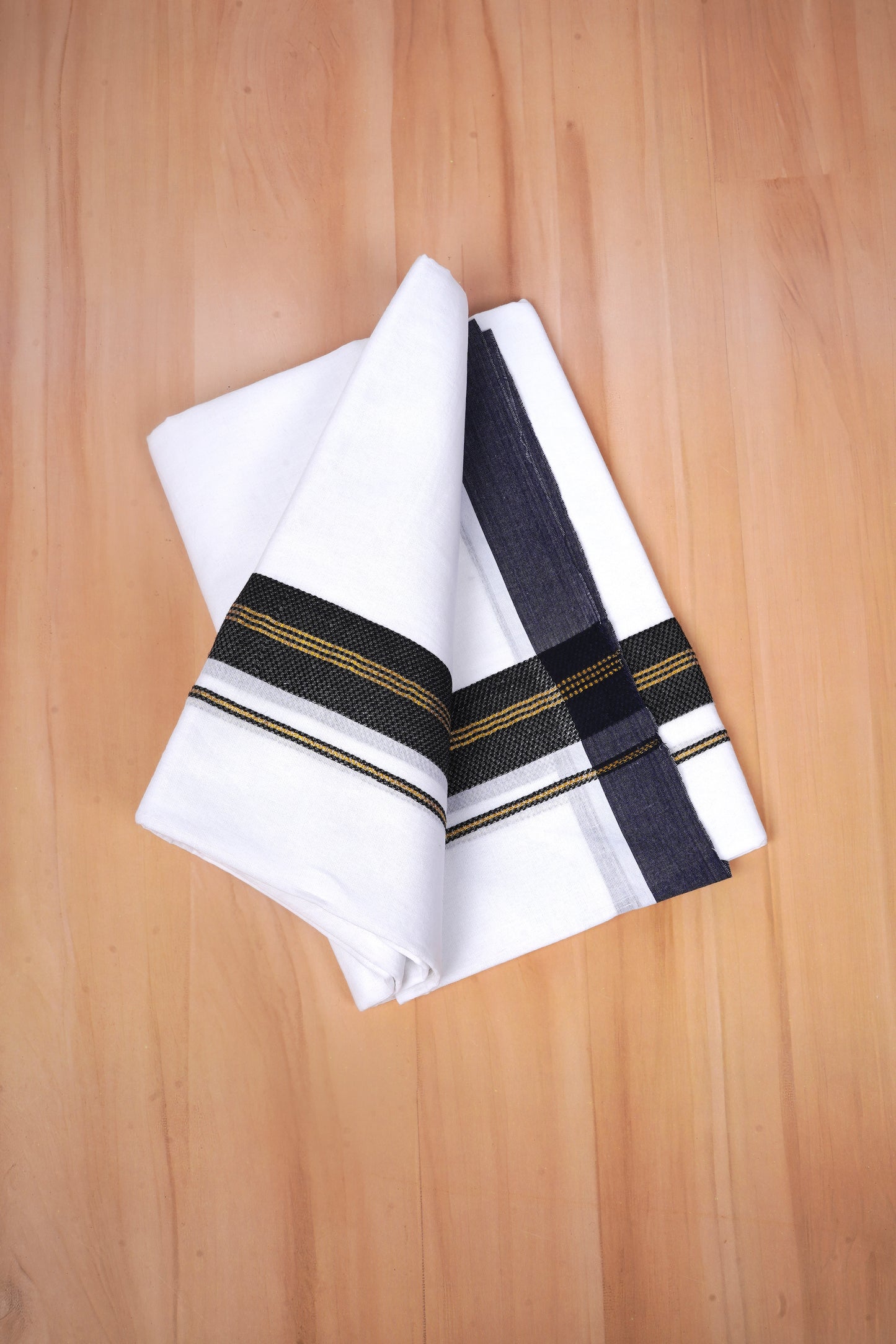 FCD-606 W/D DHOTI 3.80 MTR - Black