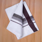 FCD-570 W/D DHOTI 3.80 MTR - Maroon