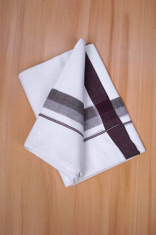FCD-570 W/D DHOTI 3.80 MTR - Maroon