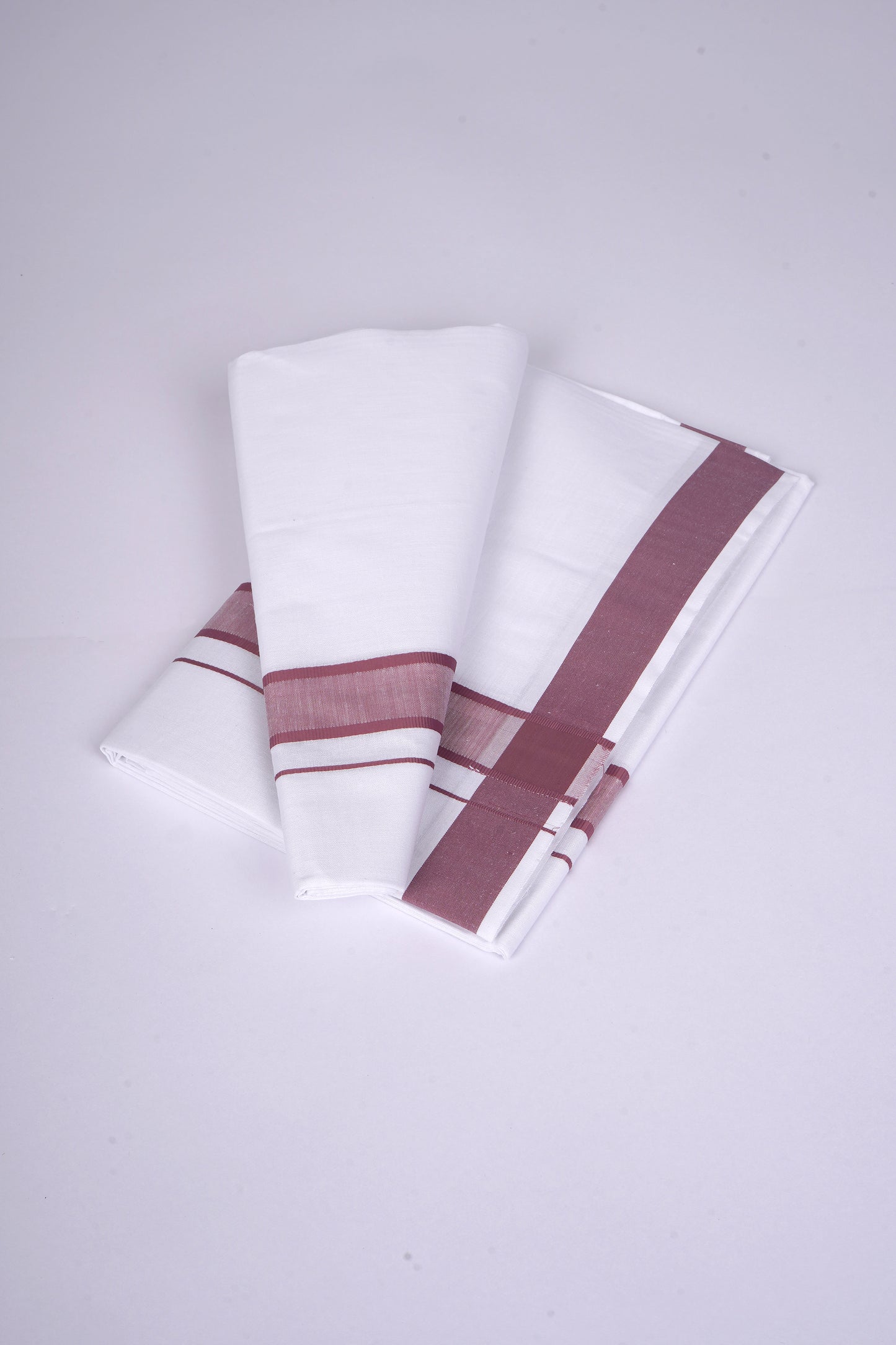FS-112 W/S DHOTI 2.00 MTR - DARK BROWN