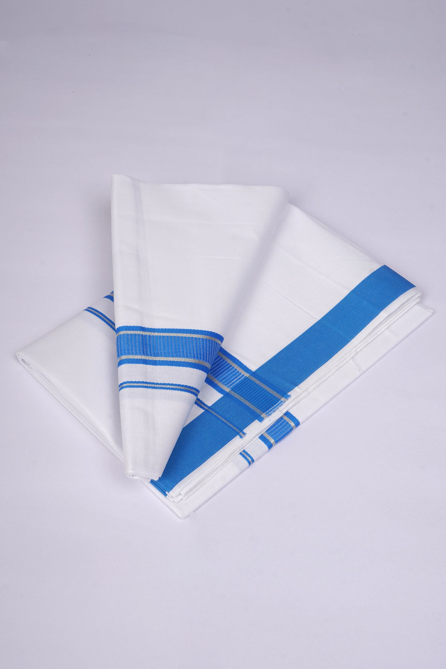 FS-130 W/S DHOTI   1.90 MTR - Blue
