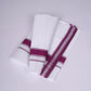 FS-126 W/S DHOTI  1.90 MTR - Dark Violet