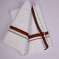 HD-32 W/D DHOTI  3.70 MTR-maroon