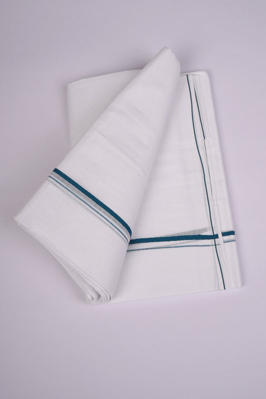 SD-10 W/D DHOTI  3.80 MTR-Green