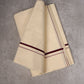SD-07C C/D DHOTI  3.80 MTR-Maroon