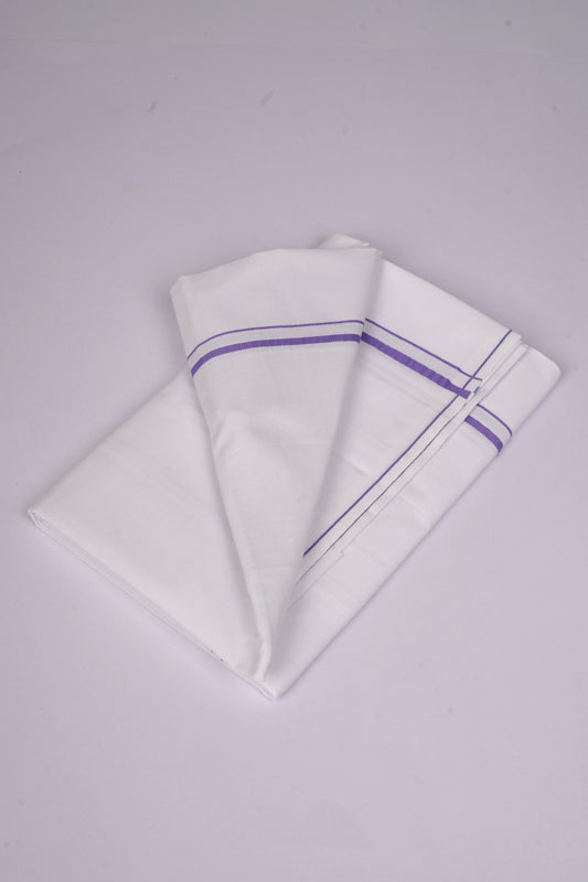 SS-21 STITCH W/S DHOTI  2.00 MTR - violet