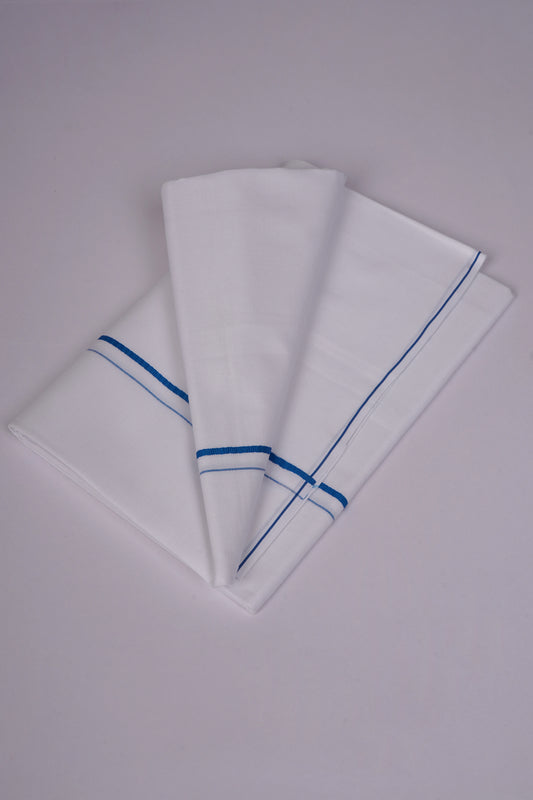 SS-09 W/S DHOTI  2.00 MTR - Ajantha Blue