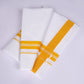FS-125 W/S DHOTI  1.90 MTR - Yellow