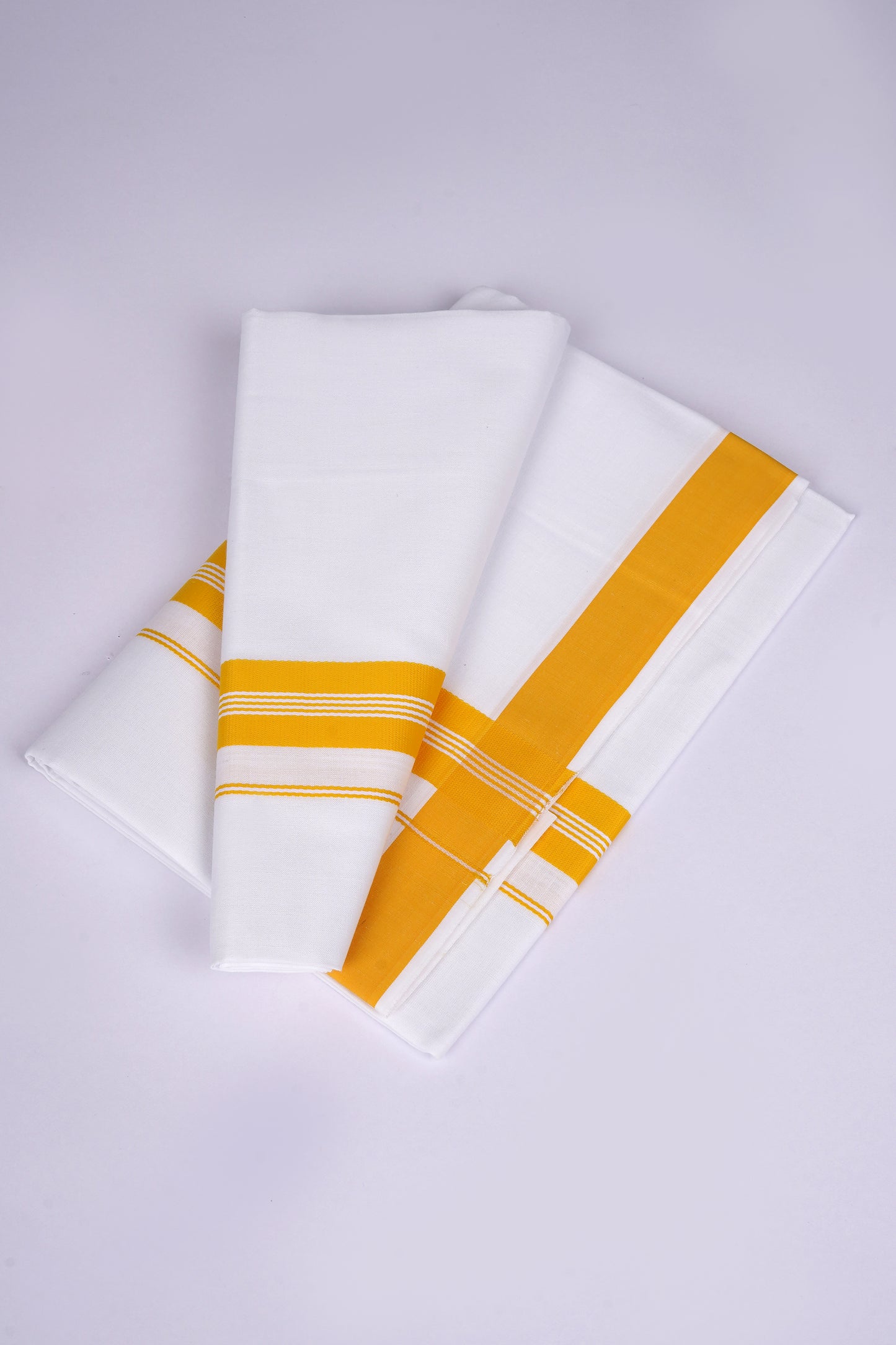 FS-125 W/S DHOTI  1.90 MTR - Yellow