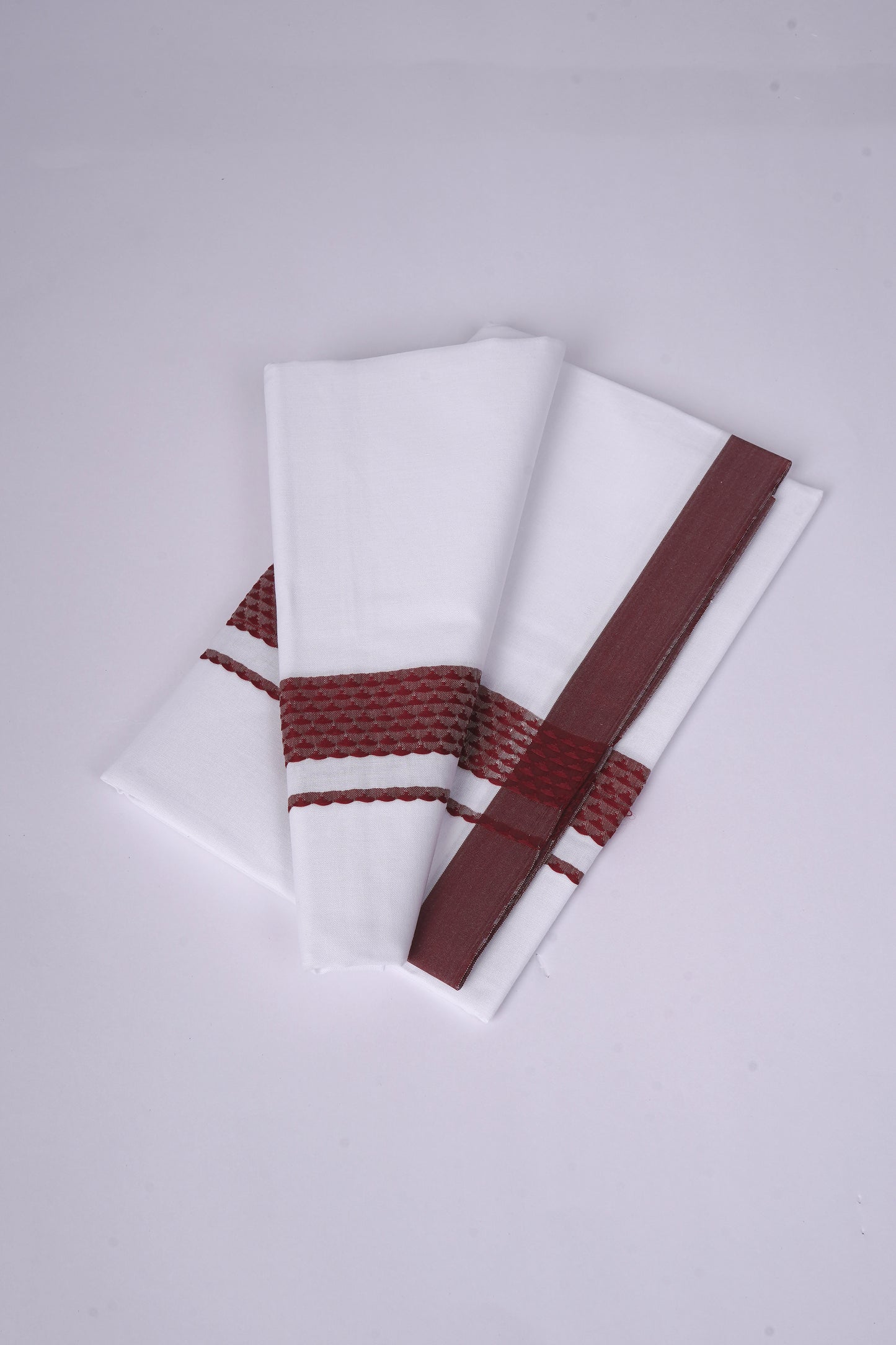 FS-136 W/S DHOTI  2.00 MTR - Dark Violet