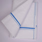 SD-10 W/D DHOTI   3.80 MTR-Blue