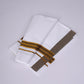 FS-107 W/S DHOTI 2.00 MTR - GOLD DARK BROWN