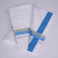 FS-124 W/S DHOTI  1.90 MTR - Silver Blue