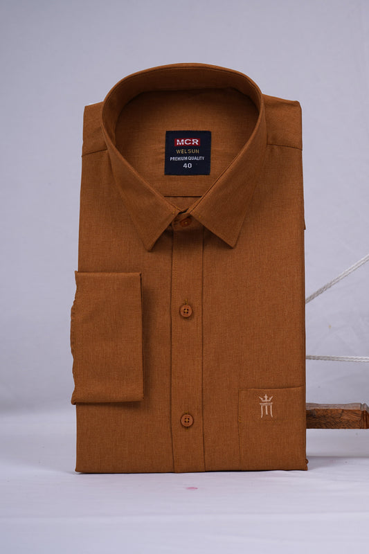 MCR WELSUN 61509 Full Sleeve Formal Color Shirt For Men