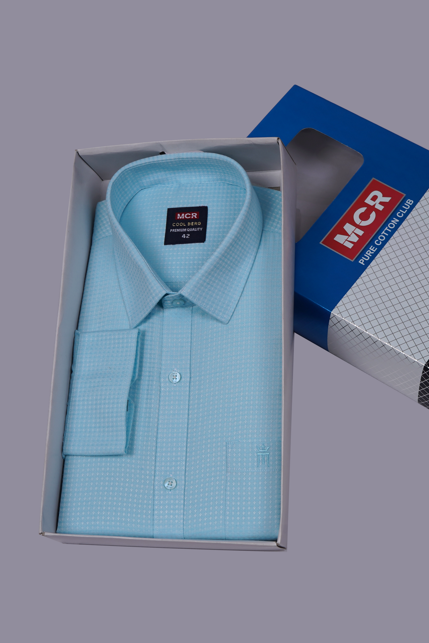 MCR COOL BERG 97003 Full Sleeve Formal Color Shirt For Men