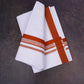 FD-170 W/D DHOTI 3.80 MTR-Orange
