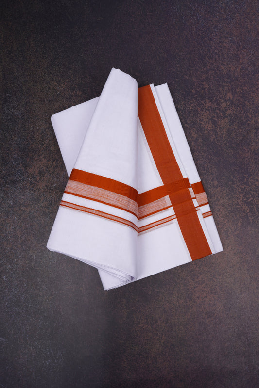 FD-170 W/D DHOTI 3.80 MTR-Orange