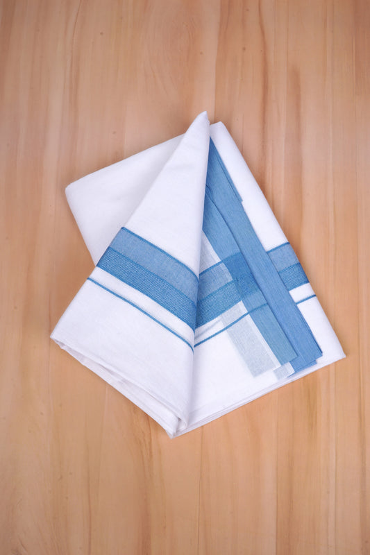 FCD-600 W/D DHOTI 3.80 MTR - Blue