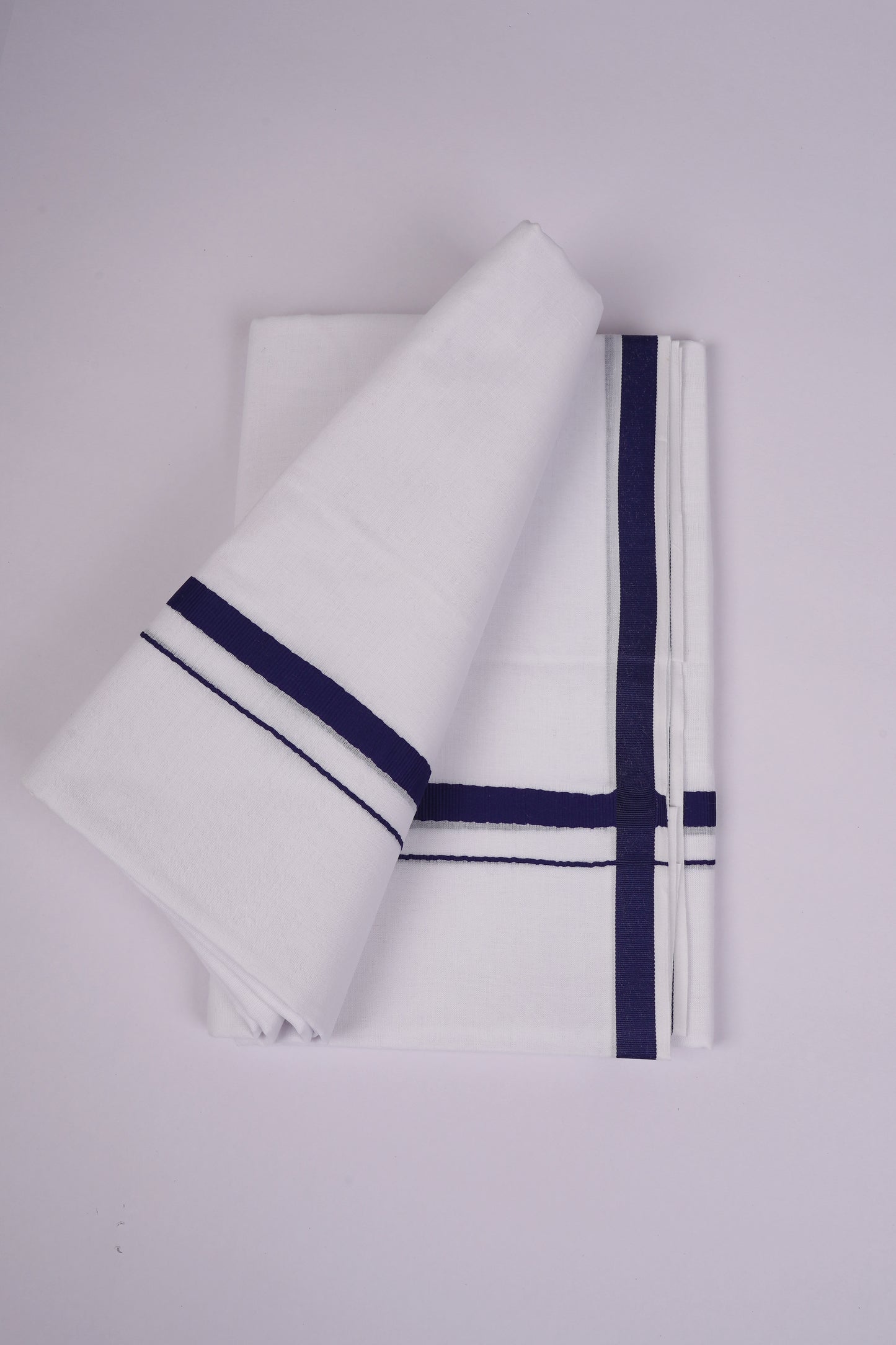 HD-25 W/D DHOTI  3.80 MTR-Blue
