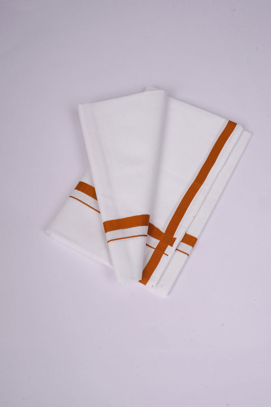 HS-04 W/S DHOTI  2.00 MTR - Orange