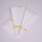 SS-16 W/S DHOTI  1.90 MTR - Yellow