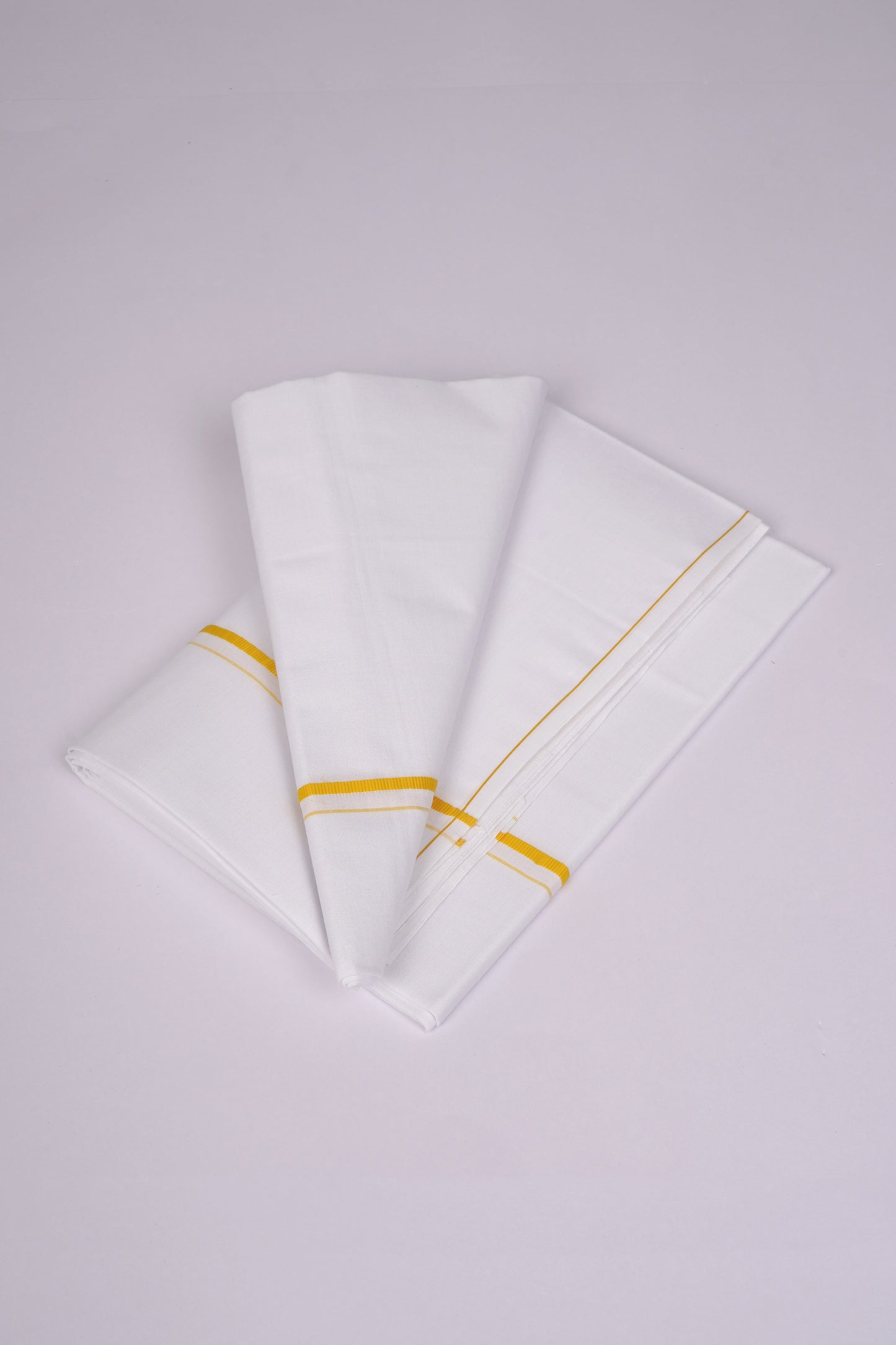 SS-16 W/S DHOTI  1.90 MTR - Yellow