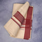 FCD-74C C/D DHOTI  4.00 MTR-Dark brown