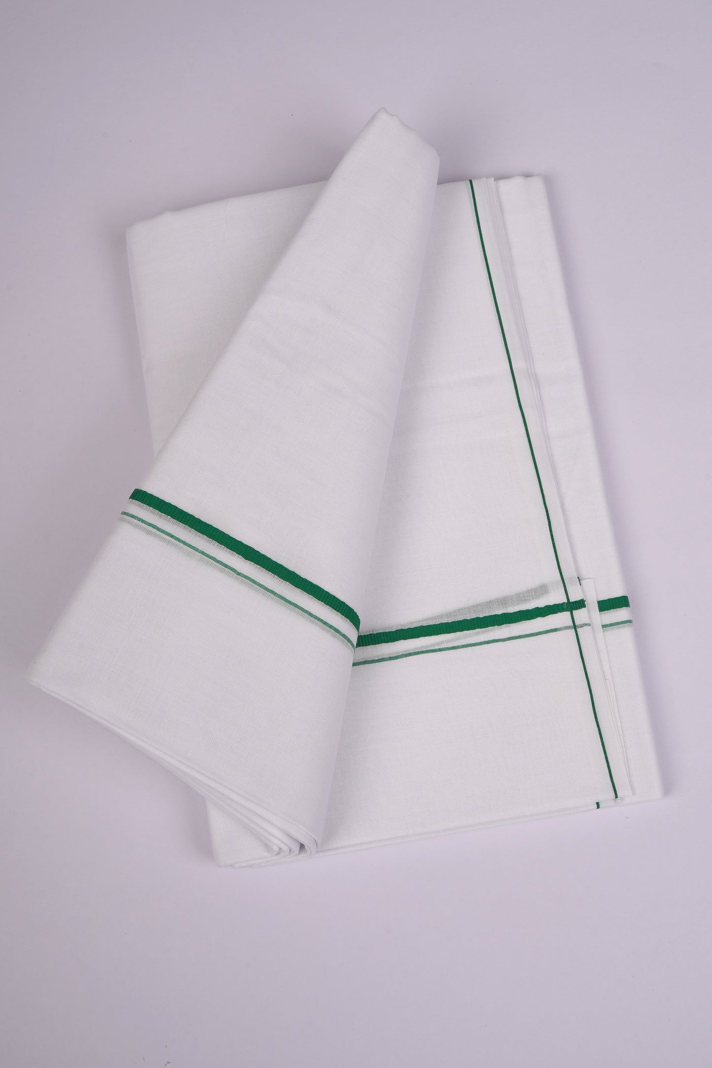 SD-10 W/D DHOTI  3.80 MTR-Light green