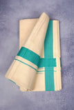 FCD-366C C/D DHOTI  3.80 MTR-green