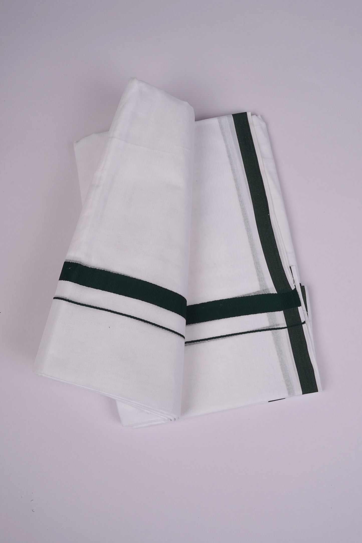 HD-29 W/D DHOTI  4.00 MTR-Dark Green