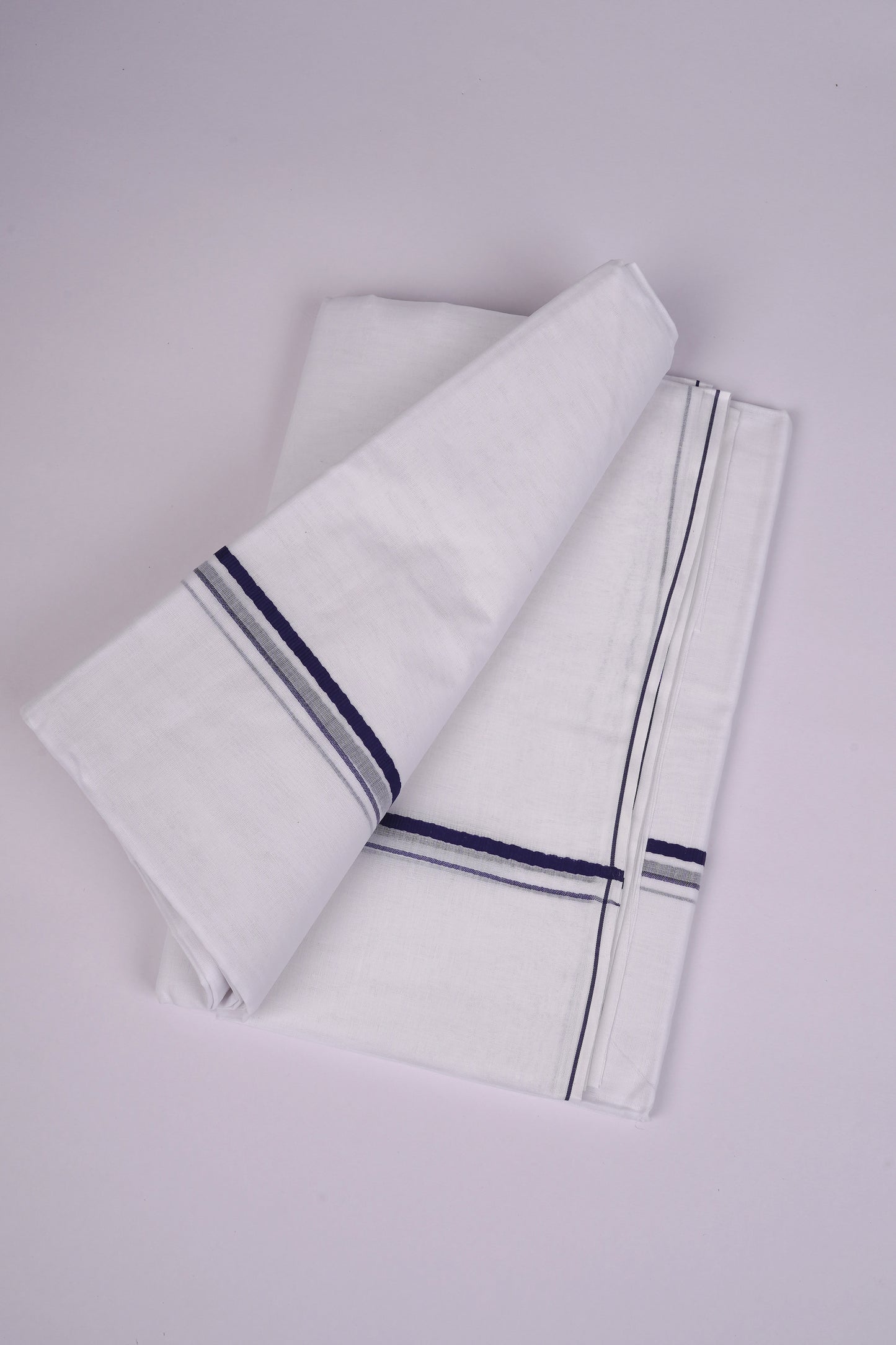 SD-14 W/D DHOTI  3.80 MTR-Dark Blue