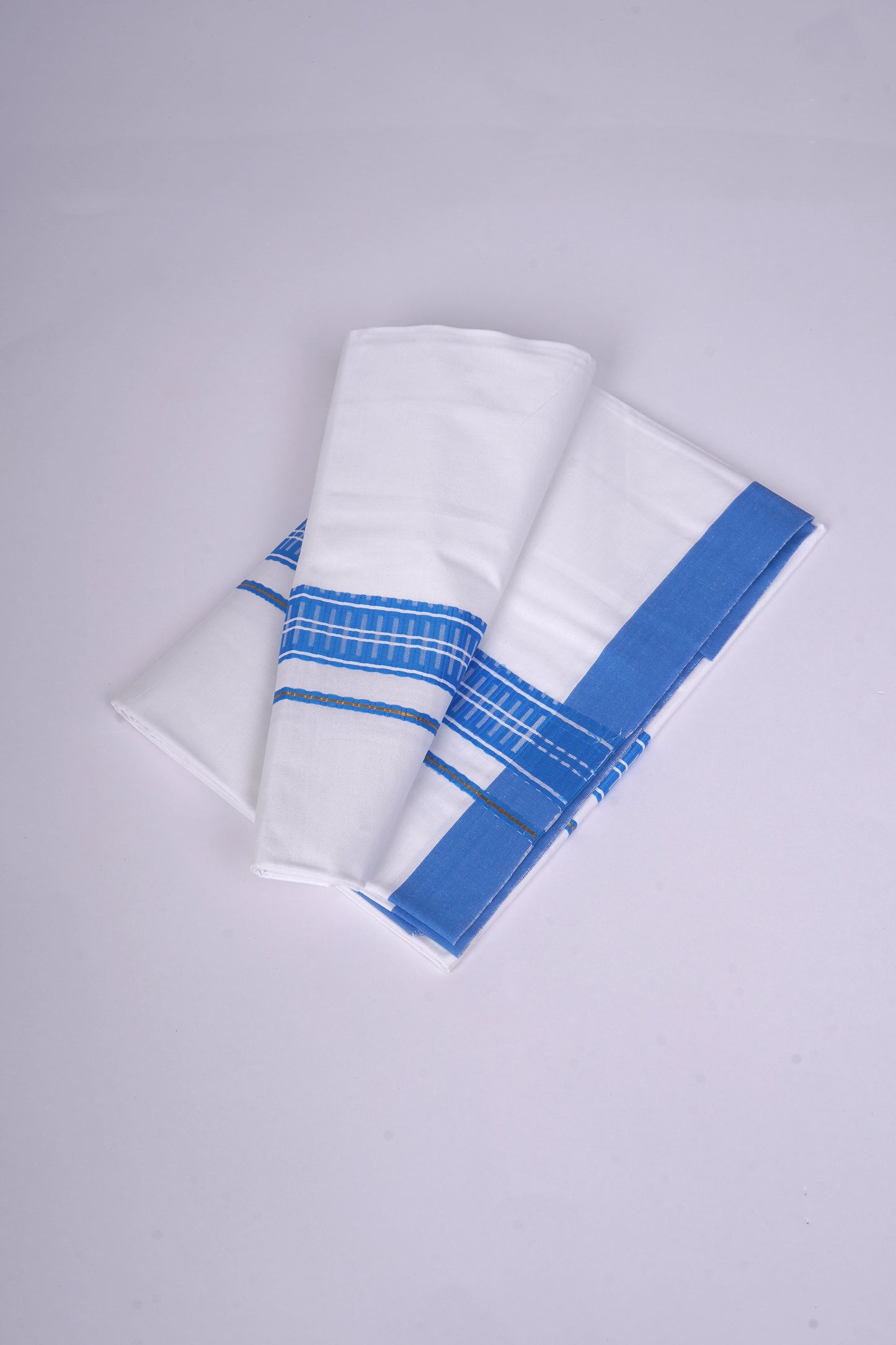 FS-99 W/S DHOTI 2.00 MTR - BLUE