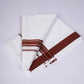 FS-130 W/S DHOTI  1.90 MTR - Dark Brown