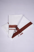 FS-130 W/S DHOTI  1.90 MTR - Dark Brown
