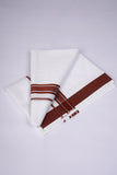 FS-130 W/S DHOTI  1.90 MTR - Dark Brown