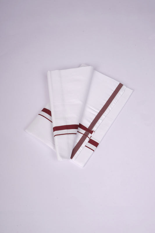 HS-19 W/S DHOTI  1.90 MTR - violet