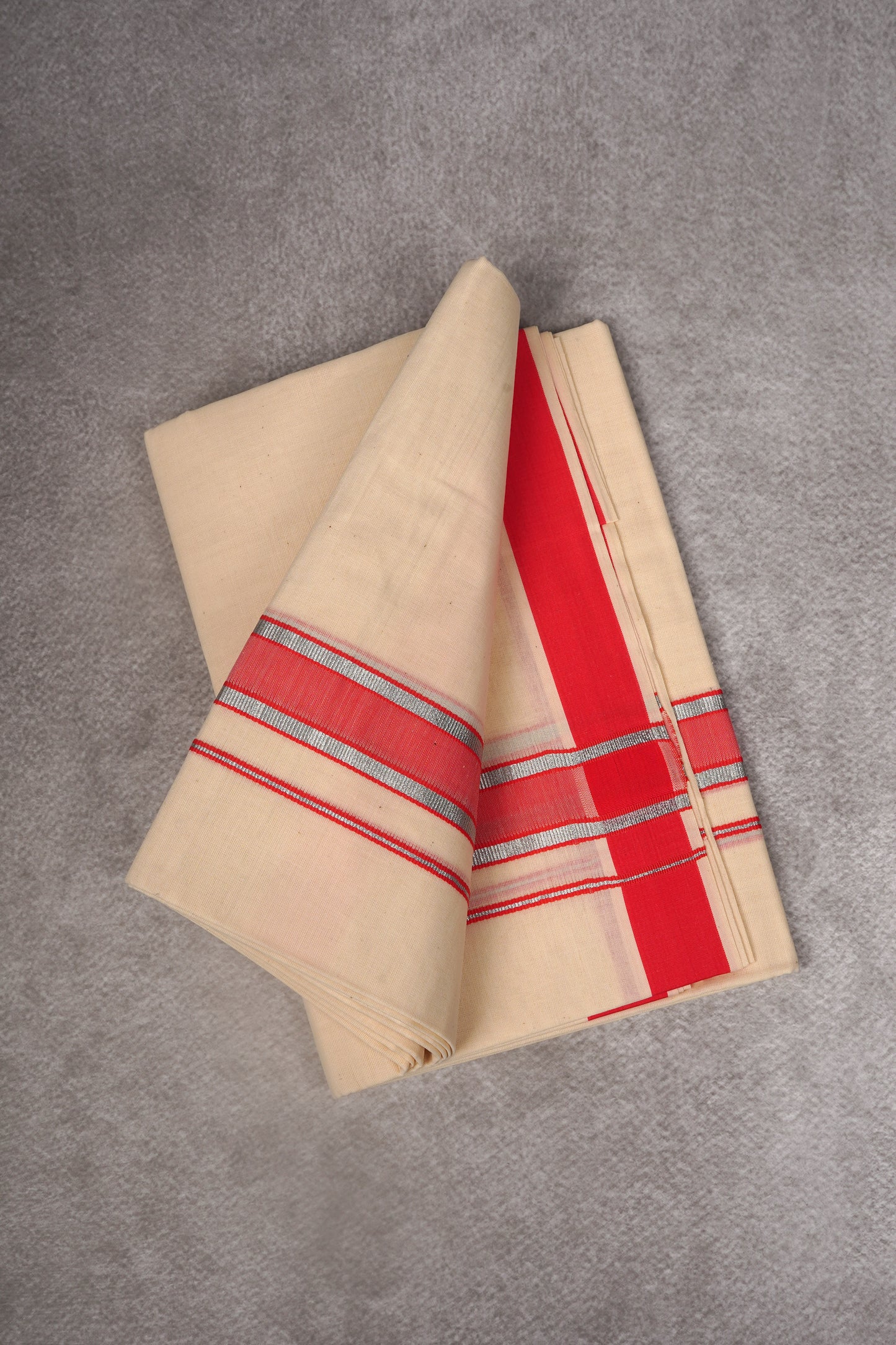 FD-178C C/D DHOTI  3.80 MTR-Dark Pink