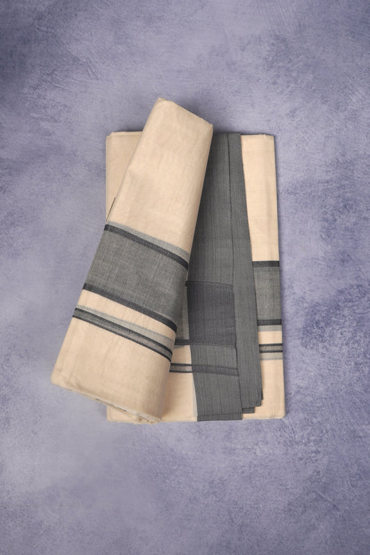 FCD-86C C/D DHOTI 4.00 MTR-Light Gray