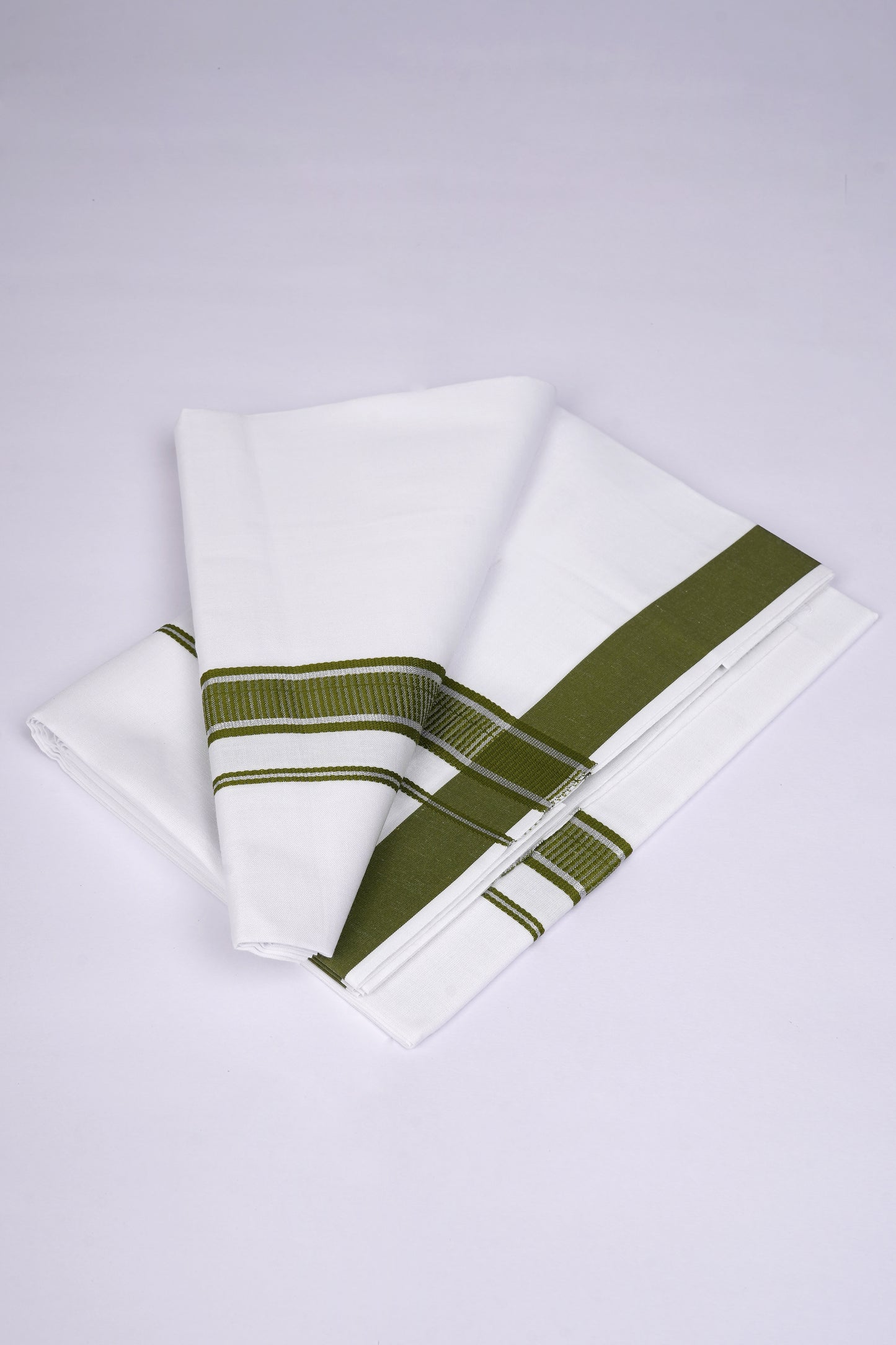 FS-130 W/S DHOTI   1.90 MTR - Light Green