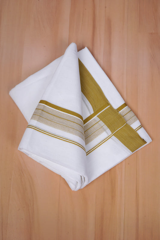 FCD-585 W/D DHOTI 3.80 MTR - Green